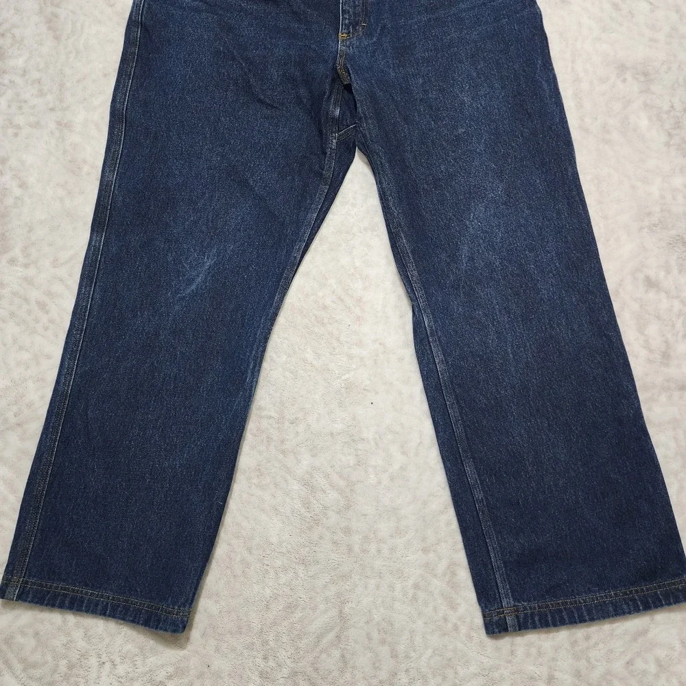 Duluth Trading Company Men's 38x30 Ballroom Relaxed Fit Jeans Straight Leg Denim